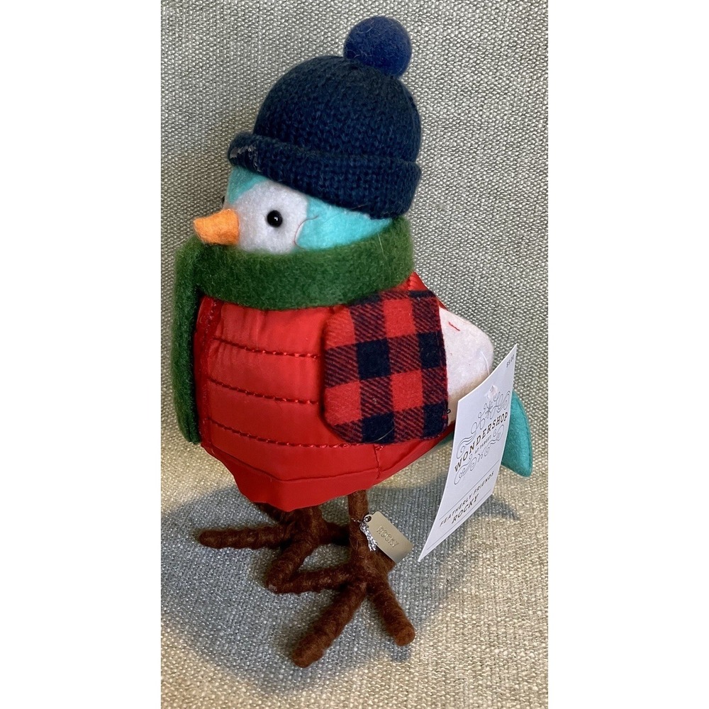 Target Wondershop Featherly Friends Rocky Bird 2020 Christmas Decor Red Puffer